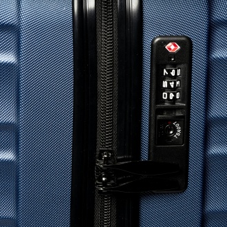 BLEIK - Rigid suitcase on wheels made of resistant ABS
