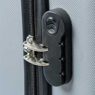 VOLANO - Rigid suitcase on wheels made of resistant ABS