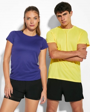 IMOLA WOMAN - Fitted technical t-shirt in recycled CONTROL-DRY polyester