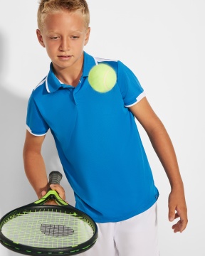 TAMIL - Technical polo shirt made of antibacterial polyester