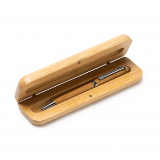 BODONI - Pen in bamboo case
