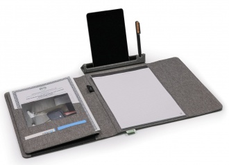 Noty Folio Eco - A4 business folio with (13”) laptop compartment