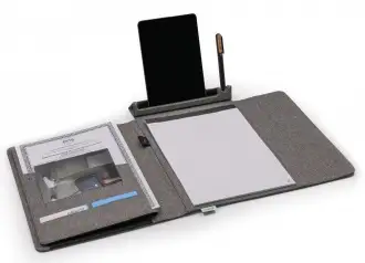 Noty Folio Eco - A4 business folio with (13”) laptop compartment
