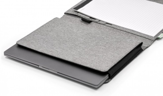 Noty Folio Eco - A4 business folio with (13”) laptop compartment