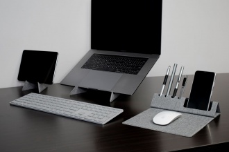 Ascend Eco - Foldable Laptop Stand made by RPET Material