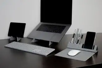 Ascend Eco - Foldable Laptop Stand made by RPET Material