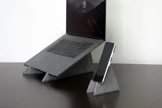 Ascend Eco - Foldable Laptop Stand made by RPET Material