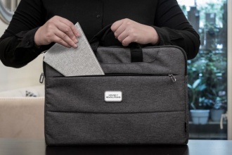 Ascend Eco - Foldable Laptop Stand made by RPET Material