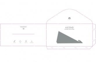 Ascend Eco - Foldable Laptop Stand made by RPET Material