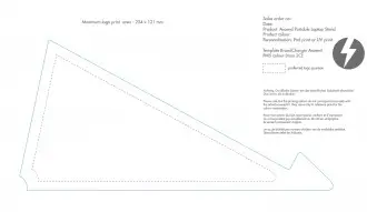 Ascend Eco - Foldable Laptop Stand made by RPET Material