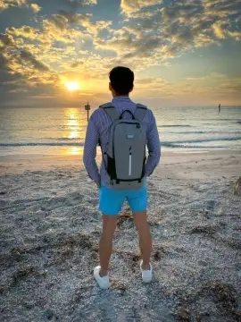 Nomad Eco - The sustainable urban &  outdoor backpack made out of RPET material