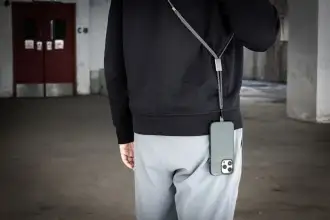 Lany Eco - Smycz do telefonu wykonana z materiału RPET