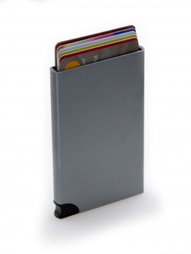 Wally Porto Vegan - Aluminum RFID wallet with vegan case