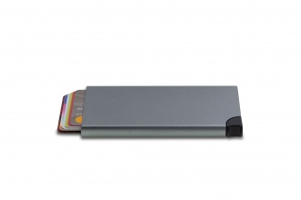 Wally Porto Vegan - Aluminum RFID wallet with vegan case