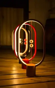 Heng Balance Lamp Ellipse Color - Lampa z lewitującym włącznikiem