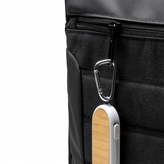 DIONE - 5-in-1 charging cable made of recycled ABS and bamboo