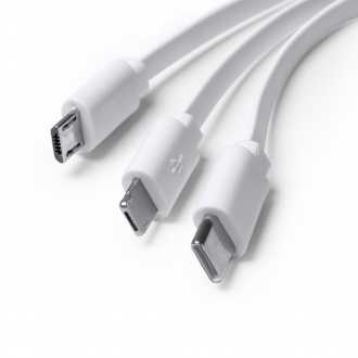 LENS - 5in1 extendable charging cable in babmus and recycled ABS