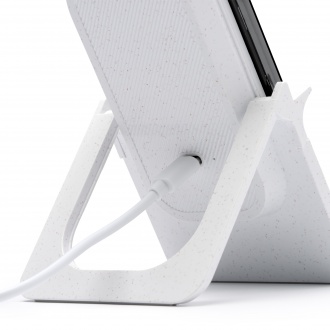 ALOK - Wireless charger made of bamboo and wheat fibre