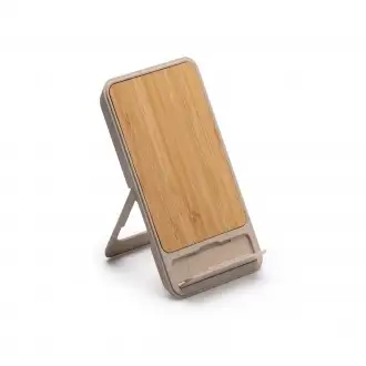 VINI - Wireless charger made of bamboo and wheat fibre