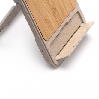VINI - Wireless charger made of bamboo and wheat fibre
