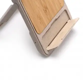 VINI - Wireless charger made of bamboo and wheat fibre