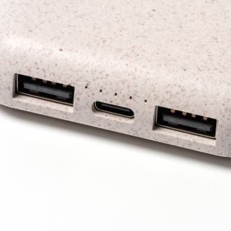 BLASTER - Powerbank made of bamboo and wheat fibre, 10000mAh