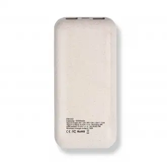 BLASTER - Powerbank z bambusa i włókna pszennego, 10000mAh