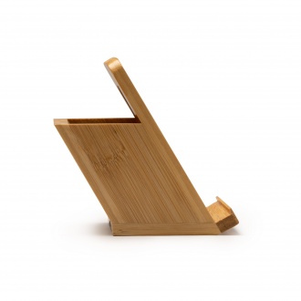 KODIX - Pen stand with wireless charger made of bamboo, 10 W.