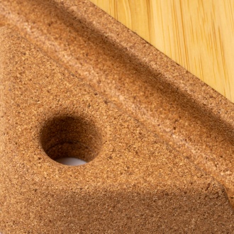 BRIAN - Wireless charger made of bamboo and cork, 10W