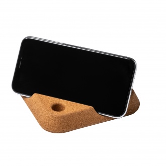 BRIAN - Wireless charger made of bamboo and cork, 10W