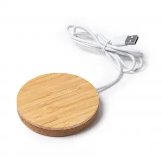 FURAX - Wireless charger made of bamboo and cork, 10W