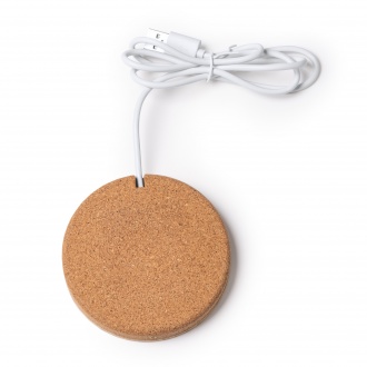FURAX - Wireless charger made of bamboo and cork, 10W