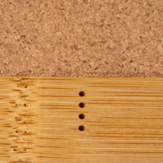 KOBE - Powerbank made of cork and bamboo, 5000mAh