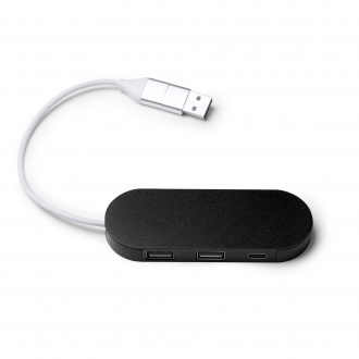DORIAN - USB splitter in aluminium
