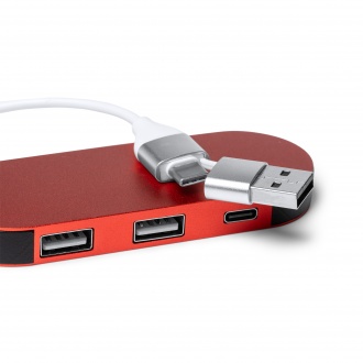 DORIAN - USB splitter in aluminium