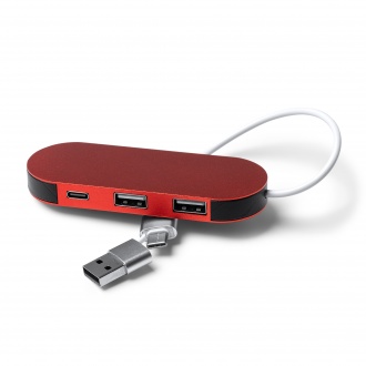 DORIAN - USB splitter in aluminium