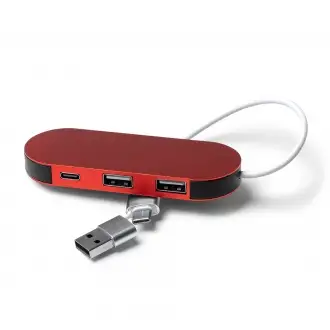 DORIAN - USB splitter in aluminium