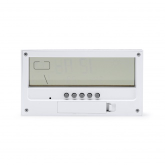 CRONOS - Weather station clock with bamboo front