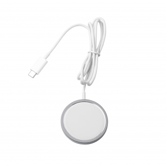 WUDY - Magnetic wireless charger made of recycled aluminum, 15 W.