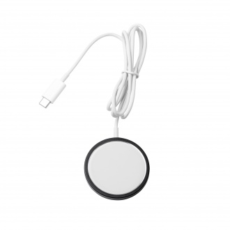 WUDY - Magnetic wireless charger made of recycled aluminum, 15 W.
