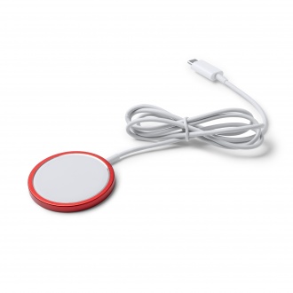 WUDY - Magnetic wireless charger made of recycled aluminum, 15 W.