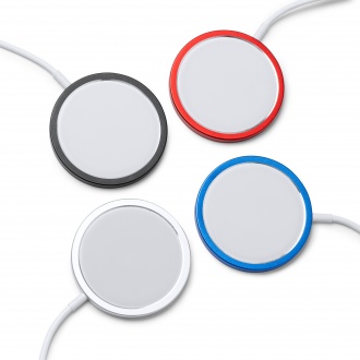 WUDY - Magnetic wireless charger made of recycled aluminum, 15 W.