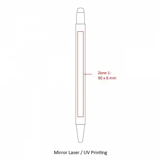NOCLIP - Ballpoint pen made from recycled aluminum