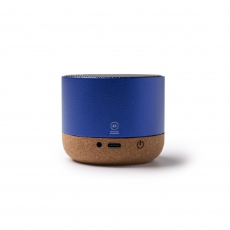 VOXEL - Wireless speaker made from recycled aluminum  with cork base