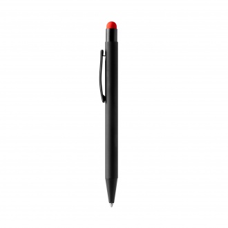 ZAGREB - Pen with rubber coating and stylus
