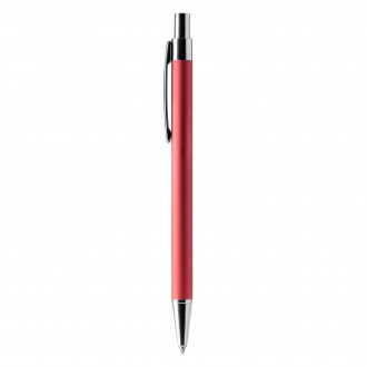RODAL - Pen with matt and chrome plated body made of recycled aluminum