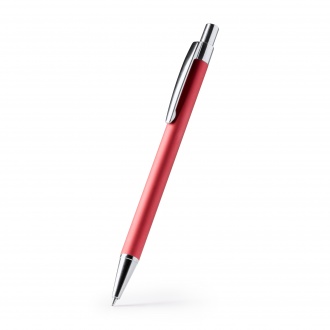 RODAL - Pen with matt and chrome plated body made of recycled aluminum
