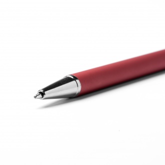 RODAL - Pen with matt and chrome plated body made of recycled aluminum