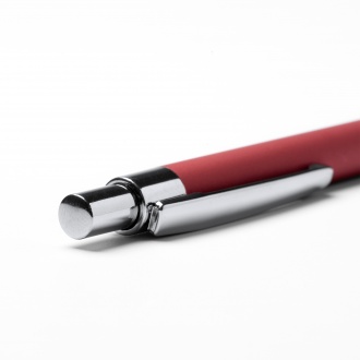 RODAL - Pen with matt and chrome plated body made of recycled aluminum