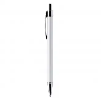 RODAL - Pen with matt and chrome plated body made of recycled aluminum